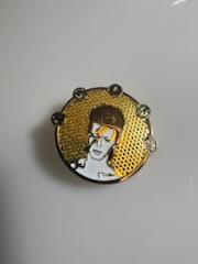 Bowie Gold Coin Pin