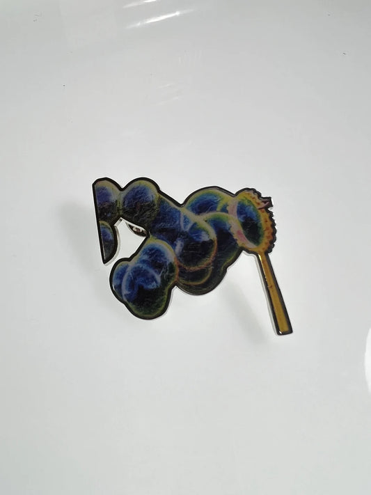 Psychedelic Bubble Blowing Pin